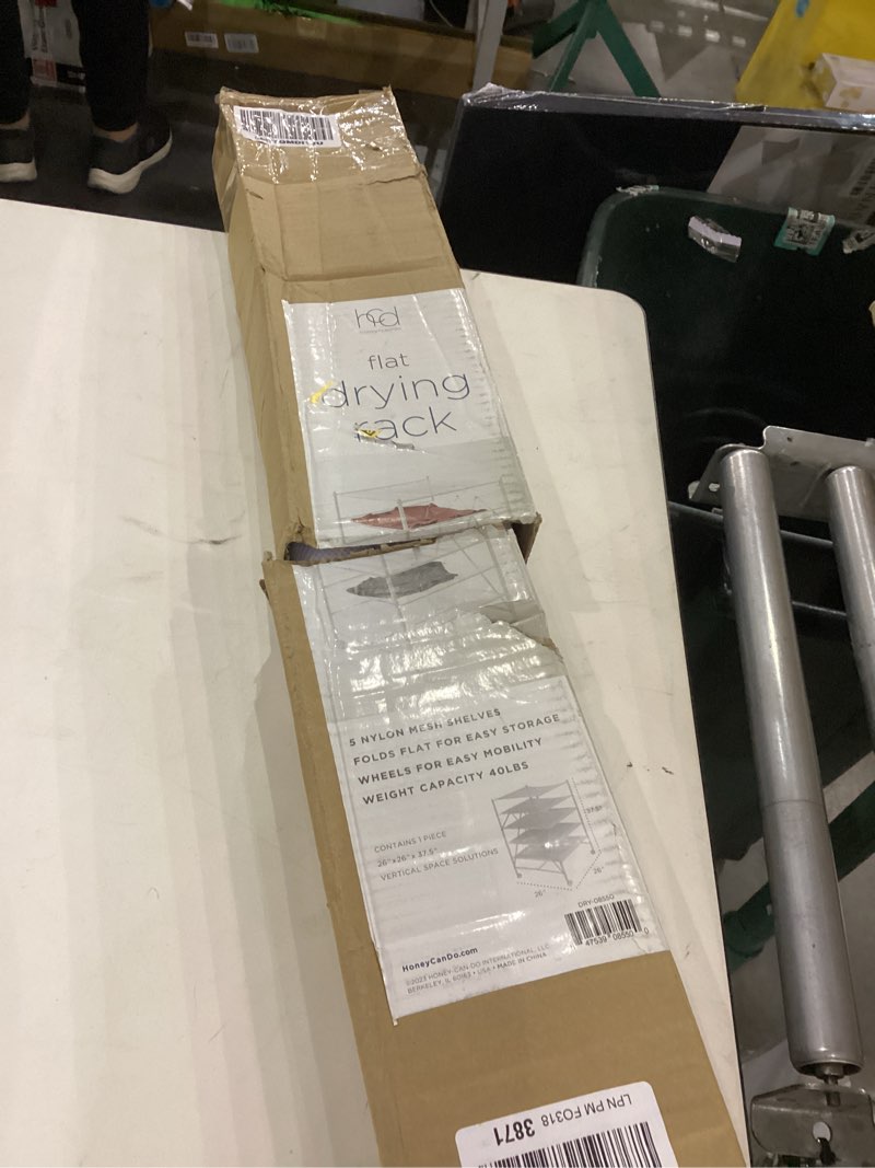 Condition photo showing Good Condition for Honey-Can-Do 5-Tier Flat Drying Rack DRY-08550 White