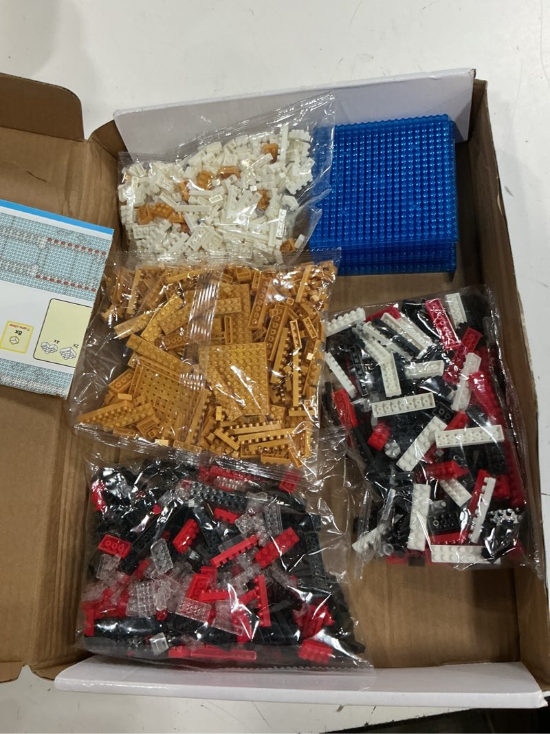 Condition photo showing As Is for titanic ship model building blocks set – 1860pcs micro mini blocks for ages 14+, advanced diy display model for adults & teens