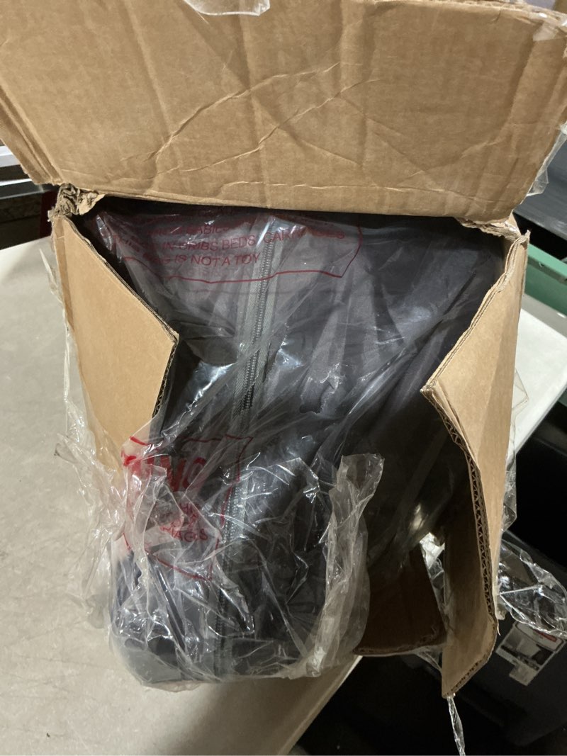 Condition photo showing As Is for 4 in 1 Baby Bassinet, Pack and Play, Bedside Crib Sleeper, Diaper Changer, Quickly Assembled and Folded Portable Crib with Mattress and Mosquito Net, Easy to Carry Grey