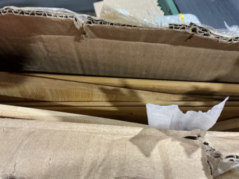 Condition photo showing Good Condition for corner bread box for kitchen countertop: bamboo storage container for homemade bread, two layer breadbox under cabinet mount, large bread holder for kitchen counter, pantry shelf double-door