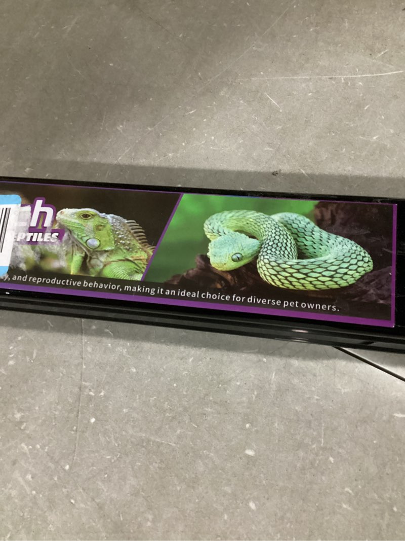 enchorch 18-inch led uva uvb light for reptiles with controller, full spectrum uva & uvb reptile lig