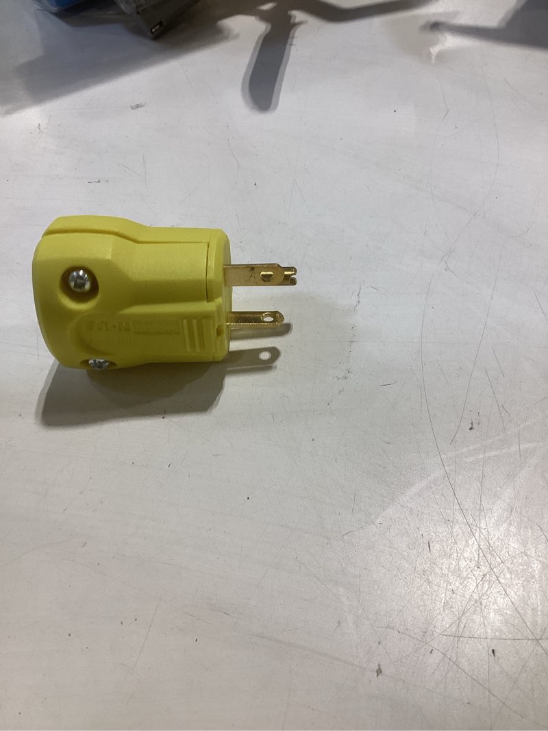 Condition photo showing Good Condition for eaton arrow hart arrow hart 20-amp 125 -volt nema 5-20 3-wire grounding heavy-duty straigh