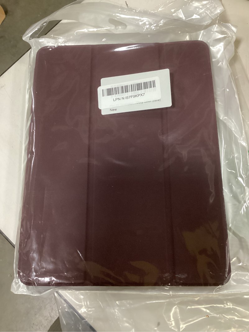 Condition photo showing Good Condition for iMieet iPad 9.7 Case (2018/2017 Model, 6th/5th Generation), Smart Cover with Pencil Holder and Soft Baby Skin Silicone Back and Full Body Protection, Auto Wake/Sleep Cover (Wine)