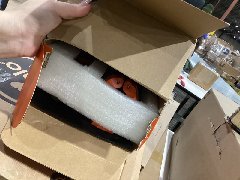 Condition photo showing New/Like New for Saker Portable Camping Light with Stand 12000mAh 73.2" Rechargeable Work Light 3200 Lumen Camp Lanterns with Bag for Garage, Outdoor Work, Emergency Power Outages, Fishing LD10 Orange LD10-12000mAh