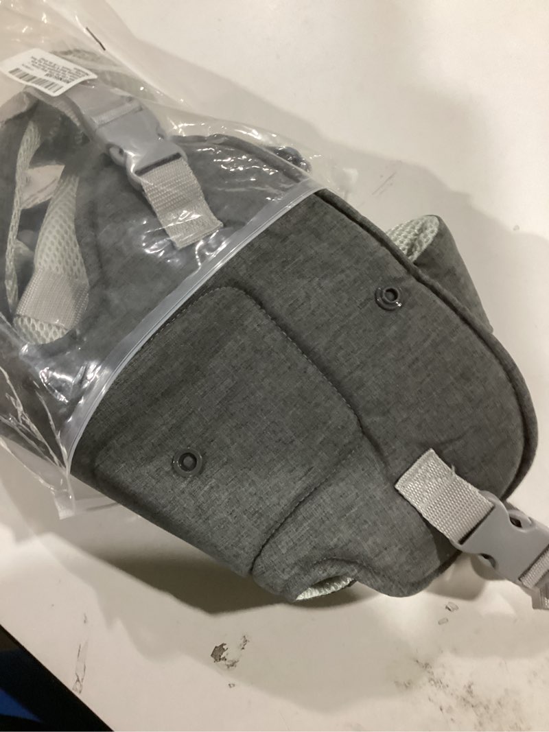 Condition photo showing Good Condition for New Little One Sling Wrap Carrier - Hands-Free Adjustable Carrier with Breathable Mesh & Ergonomic Hip Seat, Nursing-Friendly 7-45 lbs (Gray)