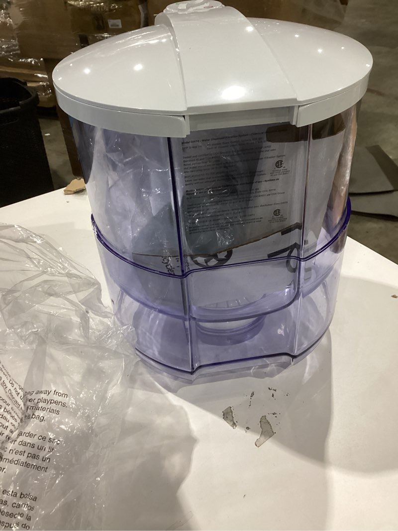 Condition photo showing As Is for vitapur gwf8 water filtration system for top-load water dispensers , white