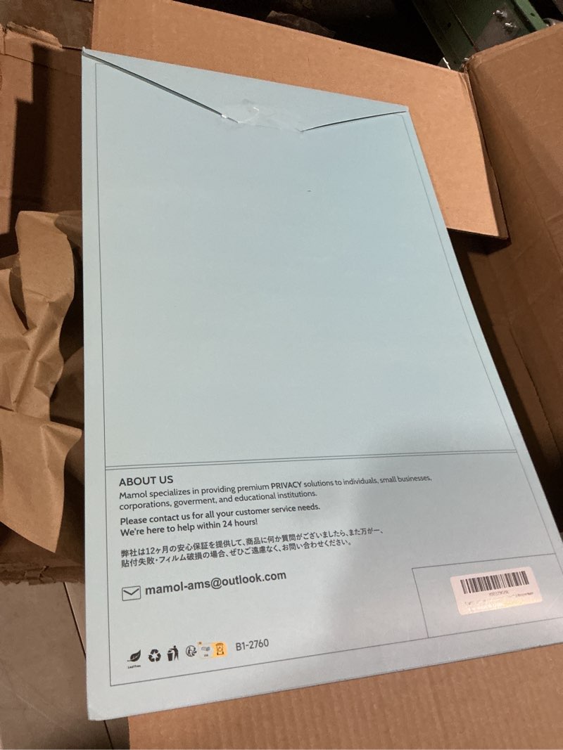 Condition photo showing Good Condition for [2 Pack] 22 Inch Computer Privacy Screen for 16:10 Aspect Ratio Widescreen Monitor, Eye Protection Anti Glare Blue Light Computer Monitor Privacy Filter, Removable Anti-Scratch 22in Protector Film 2 Pack 22 Inch (16:10 Aspect) Black for monitor