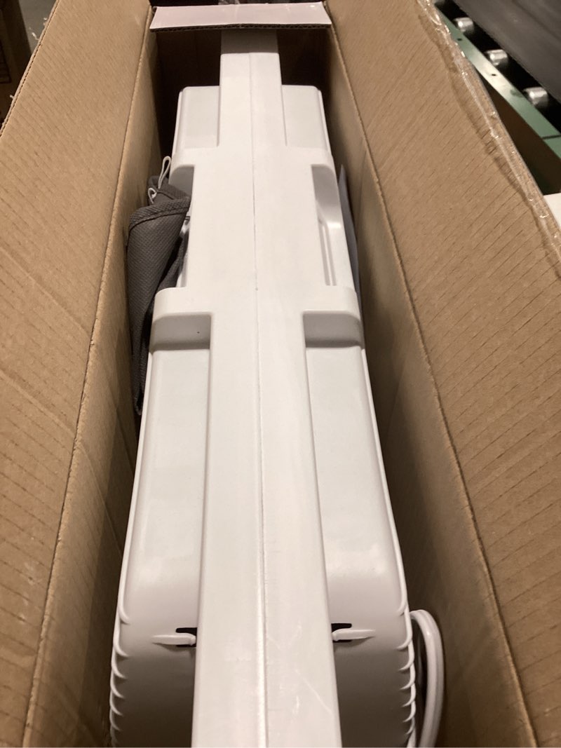 Condition photo showing Good Condition for comfort zone twin window fan with reversible airflow control, 9 inch, auto-locking expanders, 2 speed fan, dual fan, exhaust, airflow 9.84 ft/sec, ideal for home, kitchen, bedroom & office, cz319wt white 9"