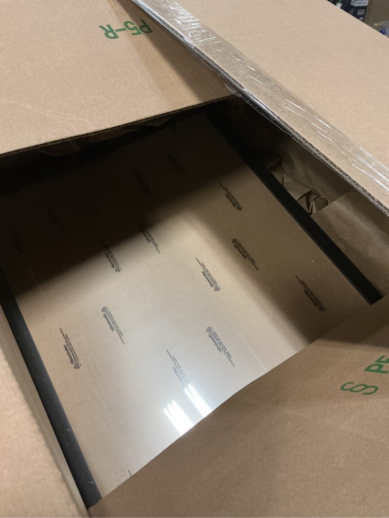 Condition photo showing Good Condition for similar americanflat 17x23 picture frame with polished plexiglass - set of 5 - use as 13x19 frame with mat or 17x23 frame without mat - galleria collection - gallery wall frame set for wall display - black black 17x23