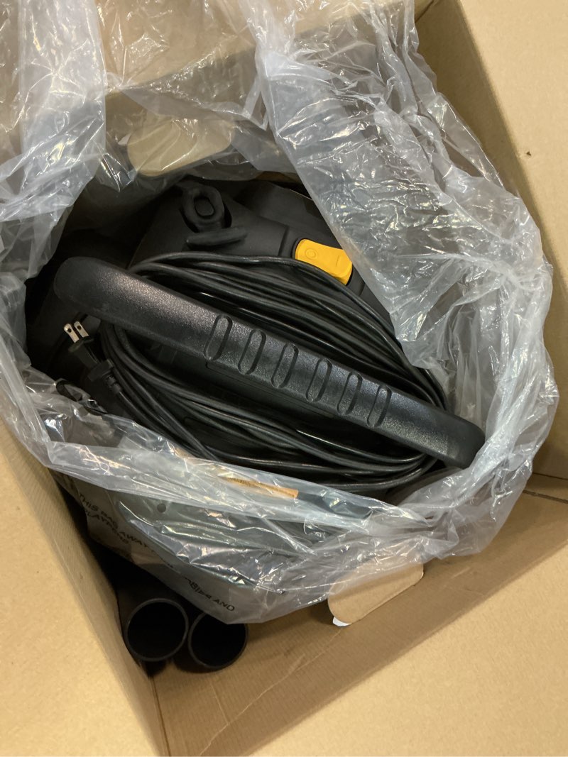 Condition photo showing Good Condition for dewalt stealthsonic quiet 12-gallon 5.5-hp corded wet/dry shop vacuum with accessories included