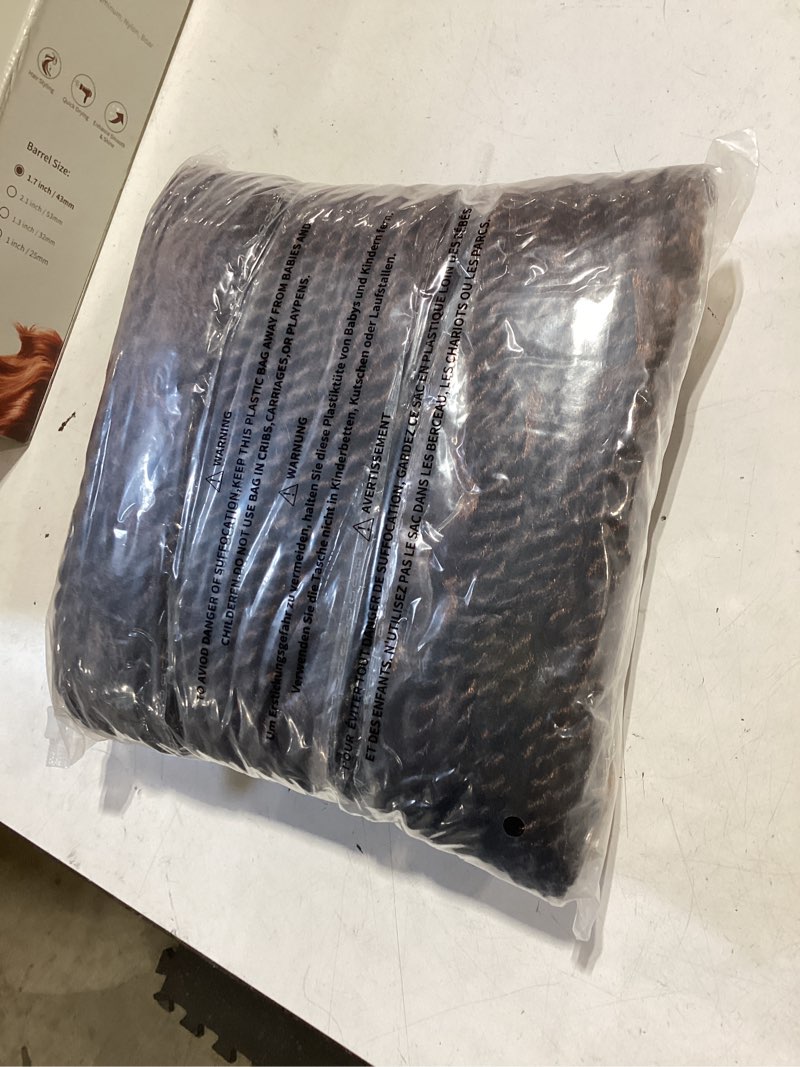 Condition photo showing Good Condition for 9 packs 24 inch boho senegalese twist crochet hair with curls 3 tone bohemian island twist crochet braids pre-looped crochet twist braids for women synthetic braiding hair extensions 1b3027# 24 inch(packs of 9) 1b3027#