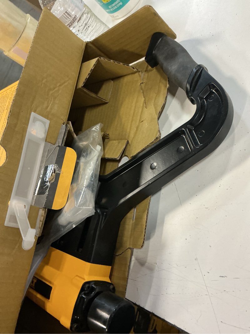 Condition photo showing As Is for dewalt 15.5/16 ga. hardwood floor positioning tool kit