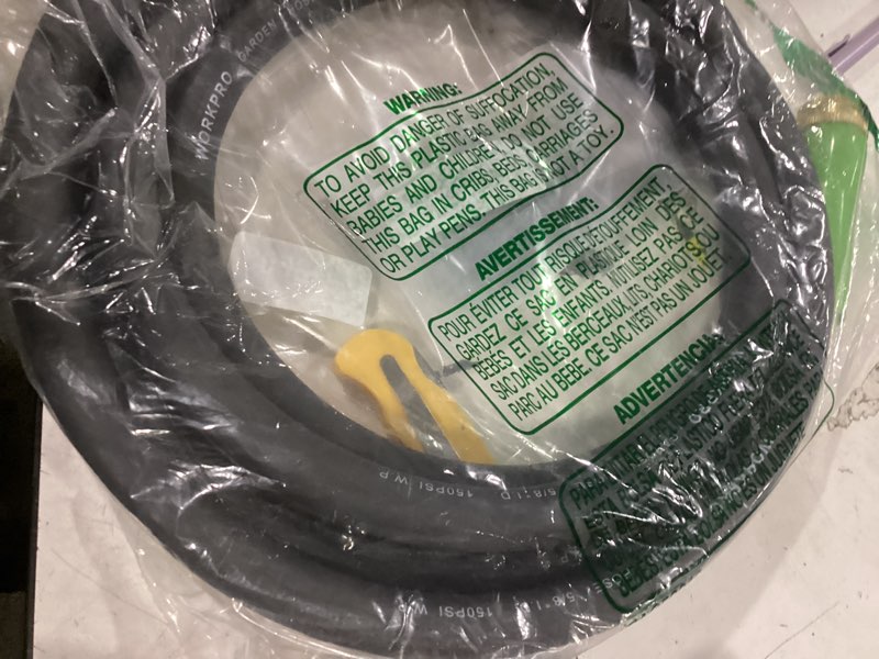 Condition photo showing As Is for hose