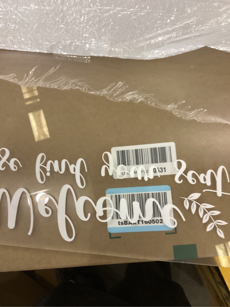 Condition photo showing New/Like New for Wedding Seating Chart Display Board, 24x18Inches Acrylic Table Seating Chart for Wedding Reception, Clear Wedding Sign Seating Chart, Welcome Find Your Seat Display Board (Transparent)