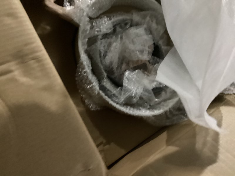 Condition photo showing New/Like New for 23Pcs Pots and Pans Set Non Stick, Kitchen Cookware Sets, Induction Cookware Sets, Nonstick Granite Stone Cookware Sets w/Frying Pans & Saucepans& Grill Pan (PFOA Free), Cream White