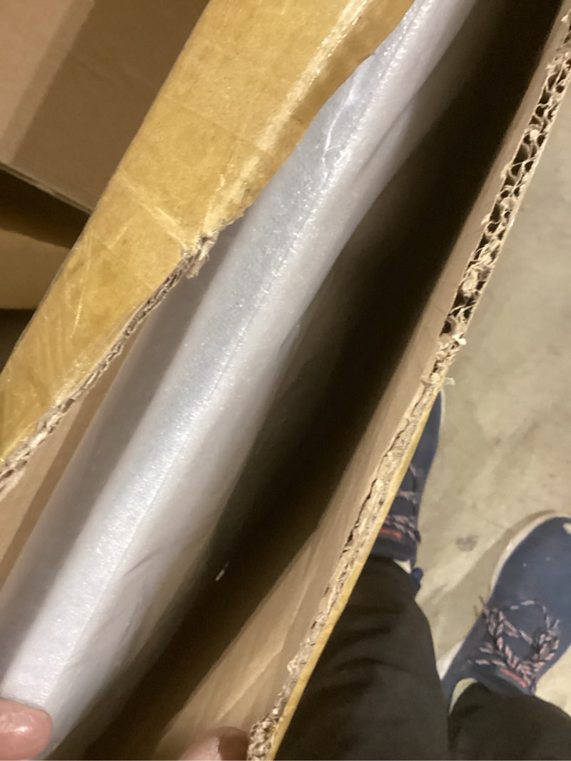 Condition photo showing New/Like New for Roowest 1 Pcs 24 x 36 Inch, 1/2 Inch Thick Clear Acrylic Sheets Transparent Plastic Panels Sheets Cut to Size Cast Acrylic Board Panel with Protective Film for Craft DIY Project Sign Frame 24 x 36 Inch, 1/2 Inch Transparent 1