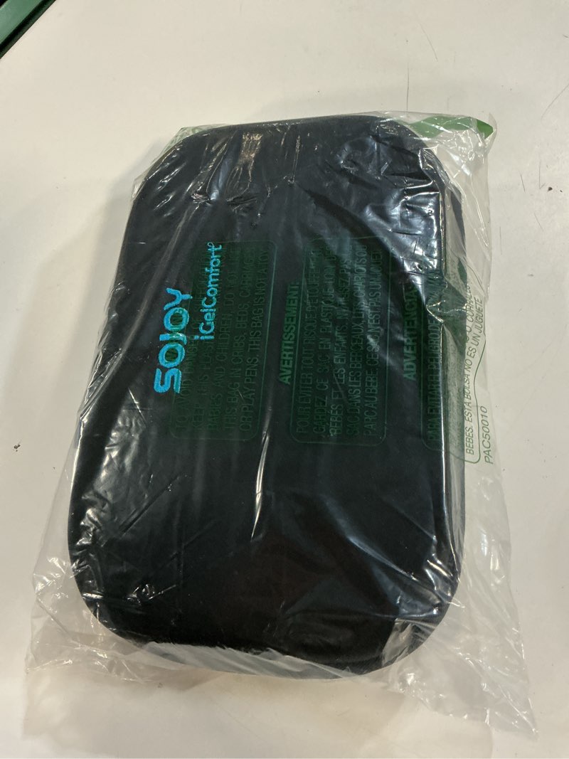 Condition photo showing Good Condition for sojoy igelcomfort 3 in 1 foldable gel seat cushion featured with memory foam (a must-have travel cushion! smart, easy travel cushion) (size: 18.5“ x 15" x 2") black