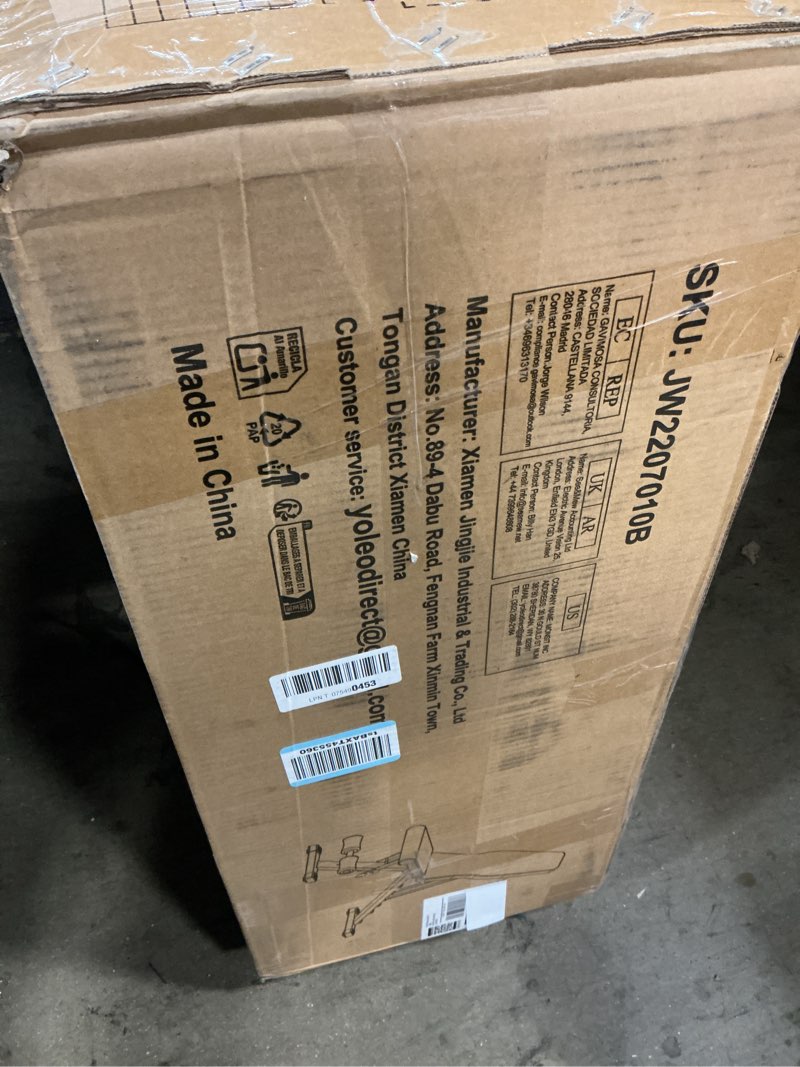 Condition photo showing New/Like New for yoleo adjustable weight bench for home gym, astm-certified 827lbs, 98% pre-assembled, foldable gym bench with 84 positions incline decline flat, wider seat