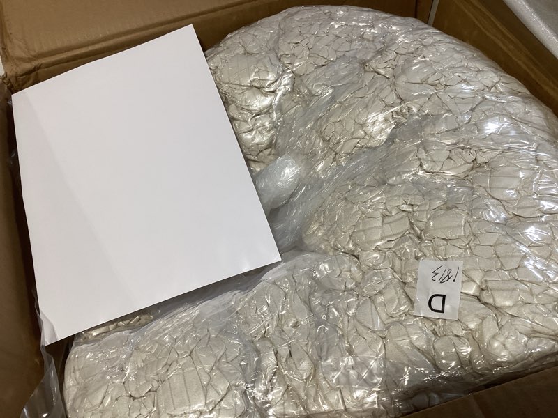 Condition photo showing Good Condition for maxyoyo folding sofa bed with backrest, boneless fold out couch bed with handle, 2 in 1 convertible bean bag chair to floor sofa lounger, comfy folding couch for bedroom & living room, beige large beige