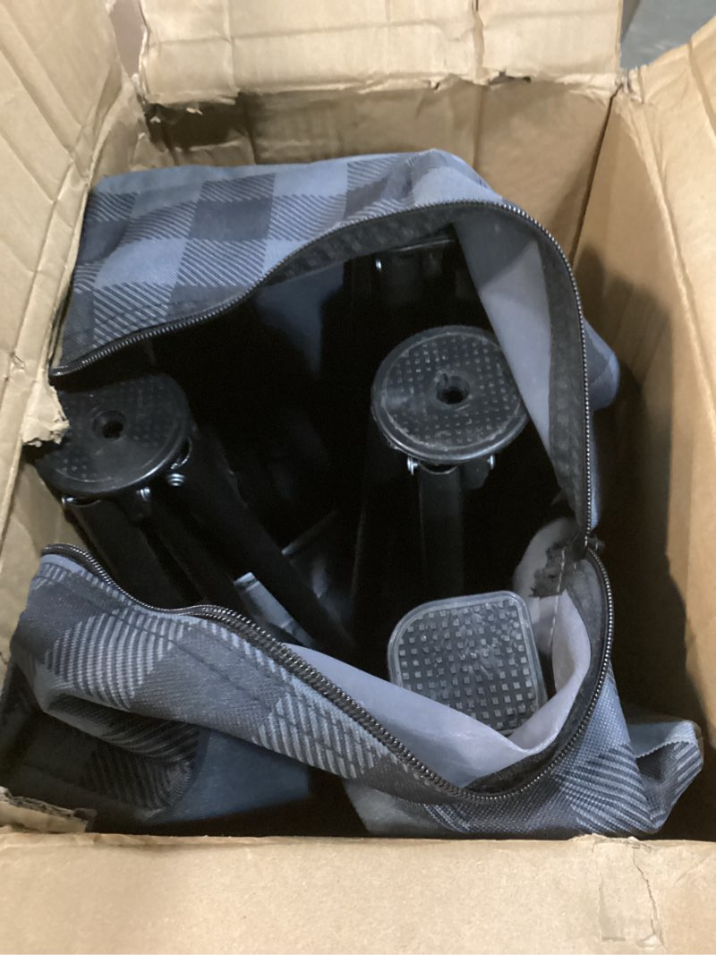 Condition photo showing Good Condition for Double Camping Chairs Padded Loveseat Chair for 2 Person - Heavy Duty Oversized Camping Couch for Adults Outdoor Lawn Beach - Portable Folding Sofa with Cup Holders and Carry Bag, Grey Grey Non-Heating