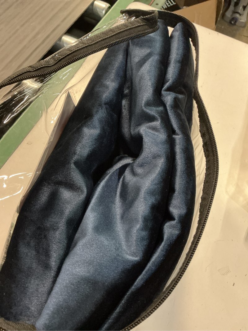 Condition photo showing Good Condition for navy blue velvet curtains 72 inch long for living room,set of 2 panels blackout rod pocket back tab window treatment room darkening heavy decorative curtains drapes for bedroom
