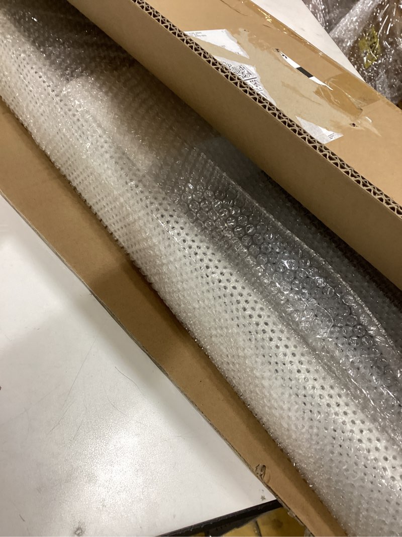 Condition photo showing Good Condition for upgraded 4 ft base board heater cover with left and right endcaps, galvanized steel easy slip-on heater cover for replacing old and rusty looking electric and hydronic base board heat covers