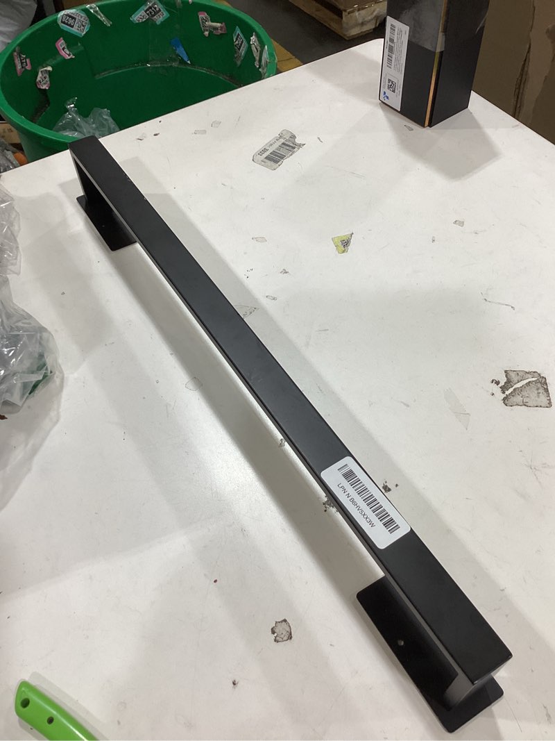 Condition photo showing Good Condition for Alise Towel Bars for Bathroom,24'' Towel Holder Towel Racks for Bathroom,SUS304 Stainless Steel Bathroom Towel Holder Self-Adhesive or Wall Mounted Drilling,Matte Black Towel Hanger for Bathroom 24 Inch Matte Black