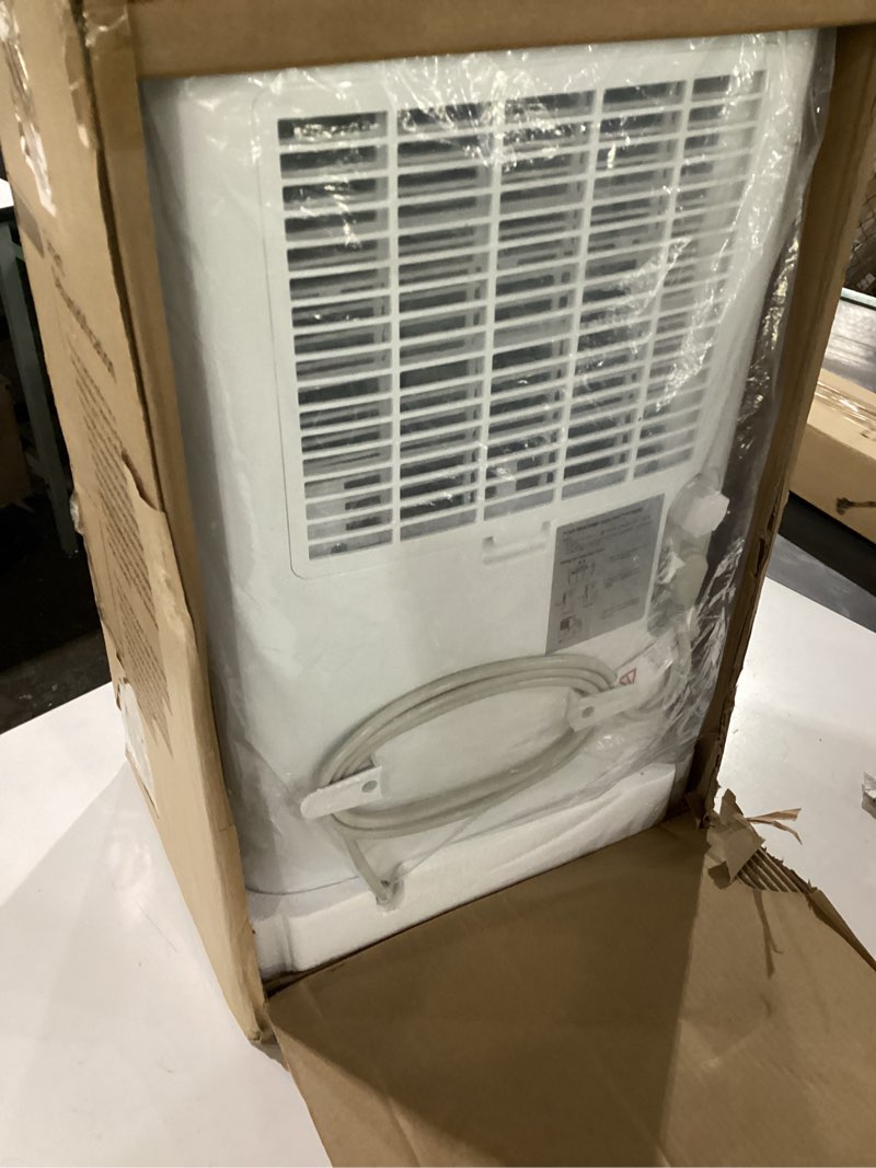 Condition photo showing Good Condition for goveelife dehumidifier for home 4,500 sq. ft. 50 to 137 pint with pump, drain hose, smart dehumidifier for basement with humidity control, auto shut off/defrost, 5 modes, bedroom, bathroom, garage with wifi & pump