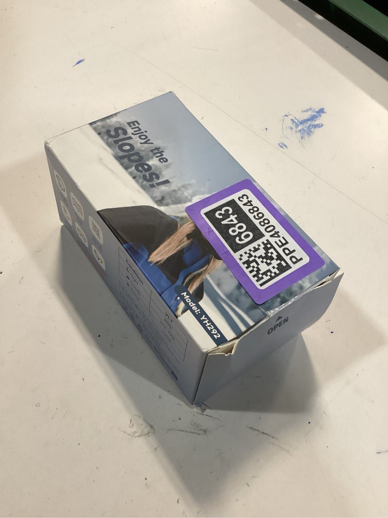 Condition photo showing New/Like New for Ski Goggles Snowboard Goggles for Men Women Adults Youth,Over Glasses OTG/100% UV Protection/Anti-fog/Wide Vision A01-white/Silver(vlt 13.8%)