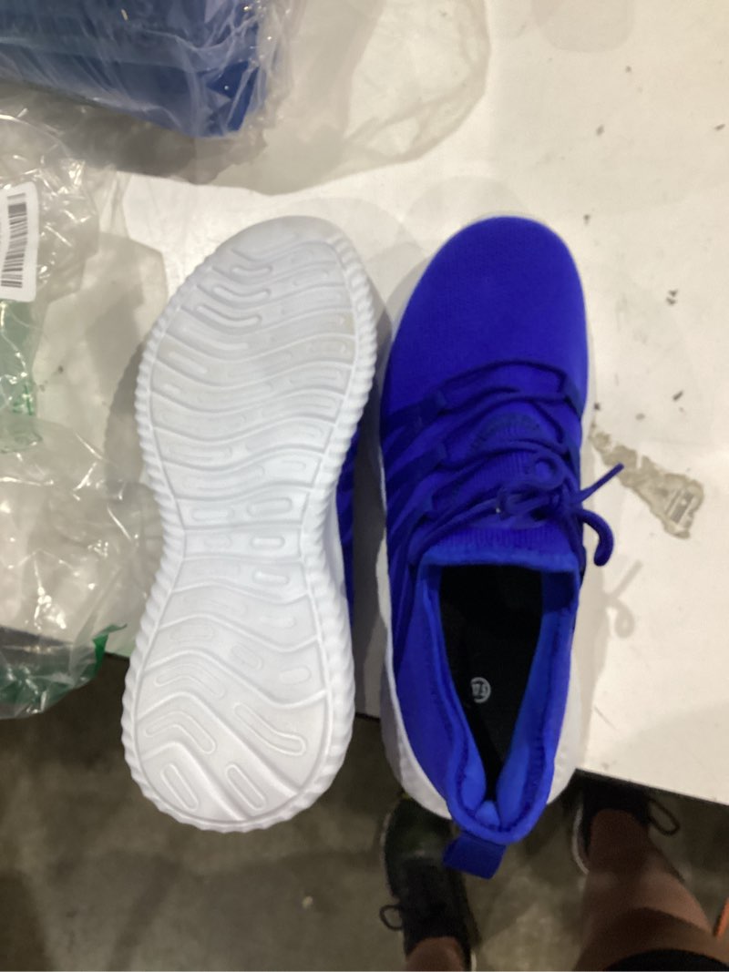 Condition photo showing Good Condition for size 37.5***feethit womens slip on running shoes breathable walking shoes lightweight gym workout shoes non slip fashion sneakers 6.5 royal blue