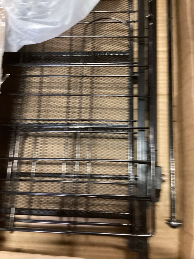 Condition photo showing Good Condition for 5.7 Cu Ft Folding Shopping Cart - 600 LB Capacity Grocery Cart with 360° Braked Swivel Wheels - Heavy Duty Utility Cart with Double Basket & Removable Waterproof Liner with Lid for Laundry Black Gigantic