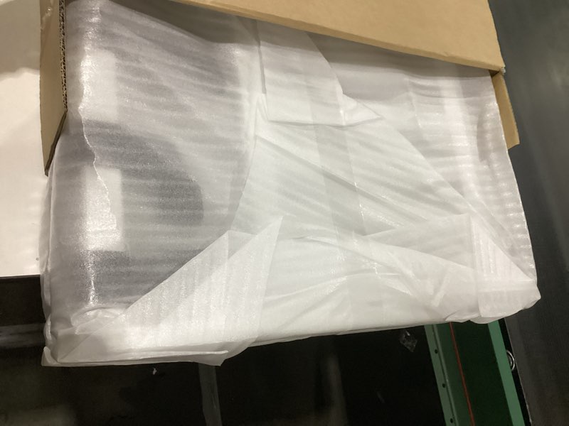 Condition photo showing New/Like New for 2 Packs Fully Assembled White Luggage Racks with Shoe Shelf, Folding Suitcase Stand with 5 Straps, Wooden Luggage Stand Ideal for Guest Room, Bedroom, Hotel White 2 Pack