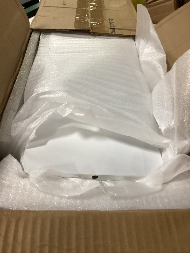 Condition photo showing Good Condition for High Radiator Cover Wood Cabinet: 36 Inch Height White Large Heater Covers Horizontal Slat Modern Tall Radiators Shelf Thicken MDF Wooden Bedroom Hallway Home Furniture for Living Room L H36 x W60 x D7.5 Inch