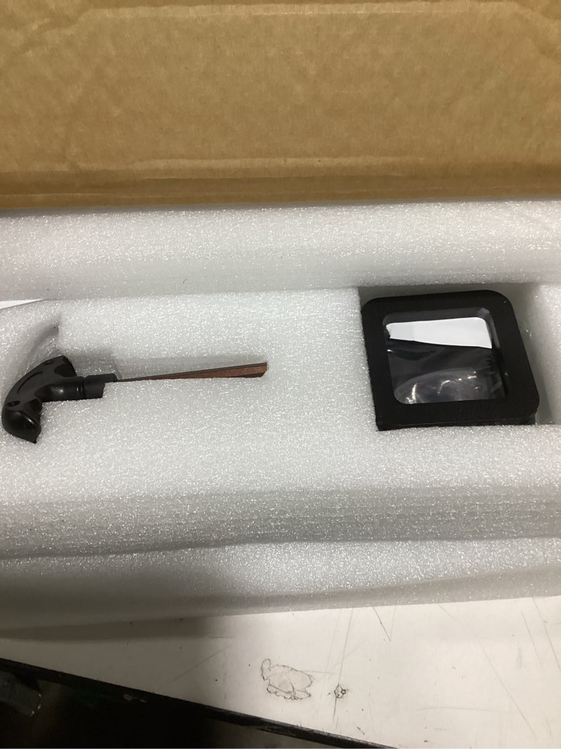 Condition photo showing As Is for gwtauto adjustable trailer hitch, tri-ball (1-7/8" x 2" x 2-5/16") drop hitch, fits 2-inch receiver, 6 inch drop hitch, 17000 lbs gtw-class 3 tow hitch for heavy duty truck, black, solid ball mount 2.0 inch 6" drop 3 ball