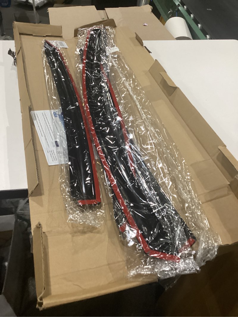 Condition photo showing New/Like New for window rain guards visors for 2013 2014 2015 2016 2017 2018 2019 2020 ford fusion, window vent wind shades deflectors shield for 13-20 fusion