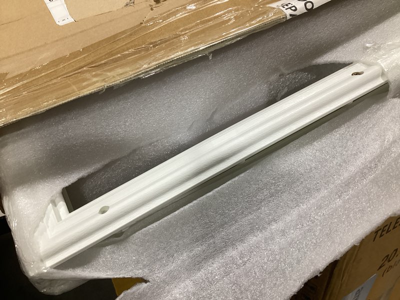 Condition photo showing Good Condition for 1 pcs 22 x 36 inch entry door frame only replacement kit for 1" glass (glass not included), 1 lite exterior front door window frame replacement (rectangle) 22 x 36 inch rectangle 1