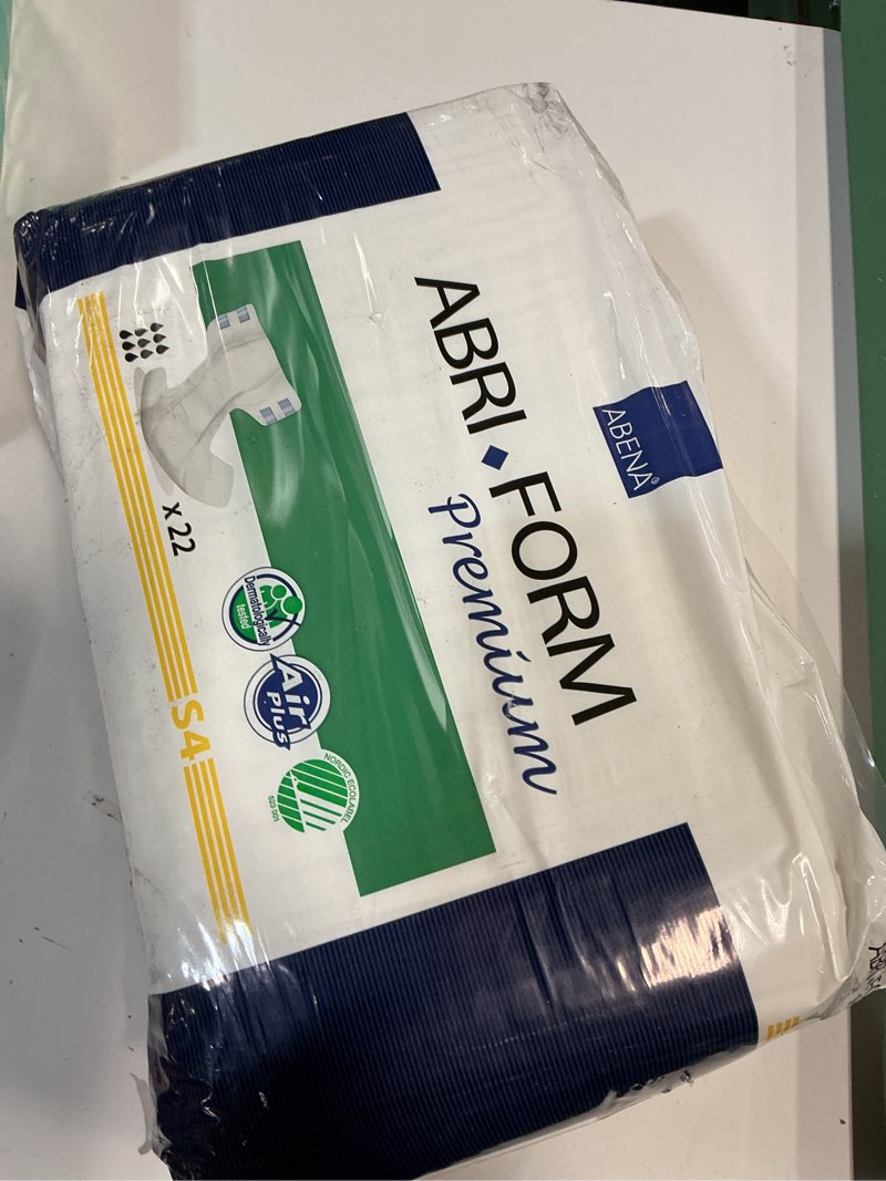 Condition photo showing New/Like New for Abena Abri-Form Premium Incontinence Briefs, Level 4, (Small To Extra Large Sizes) Small, 22 Count