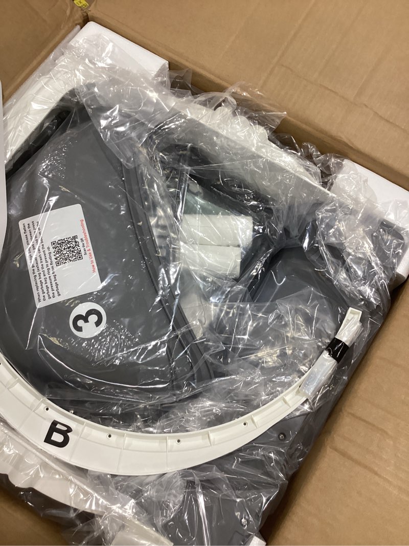 Condition photo showing Good Condition for automatic cat litter box self cleaning - app control, open-design, smart health monitor, suitable for medium cats and kittens, anti-pinch safety, quiet operation - light white