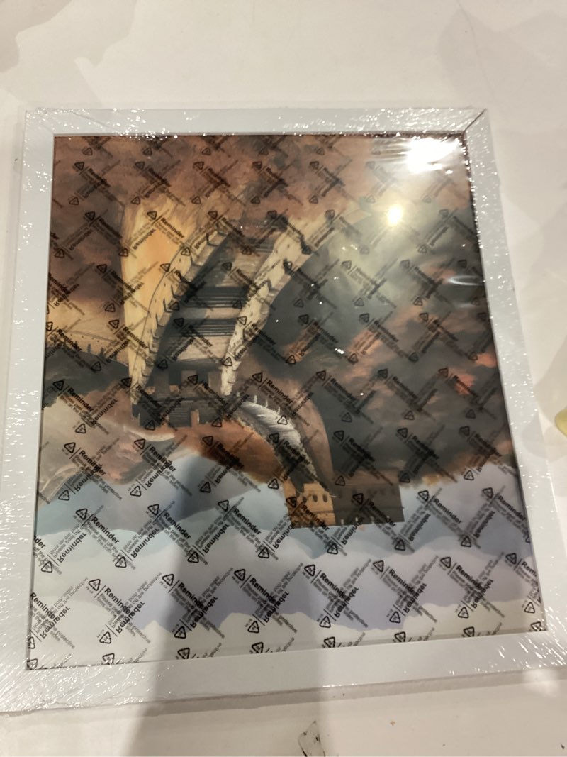 Condition photo showing Good Condition for Picrit 12x14 Picture Frame, Photo Frame for Wall Mounting Display, White White 12x14