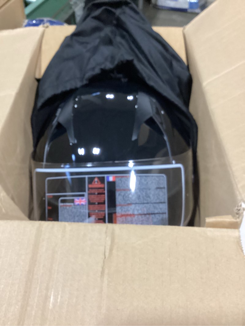 Condition photo showing Good Condition for bluetooth modular motorcycle helmets with tail lights, dot approved flip up full face motorcycle dual visor helmet, with dual speakers and microphone, for adults men and women glossy black x-large