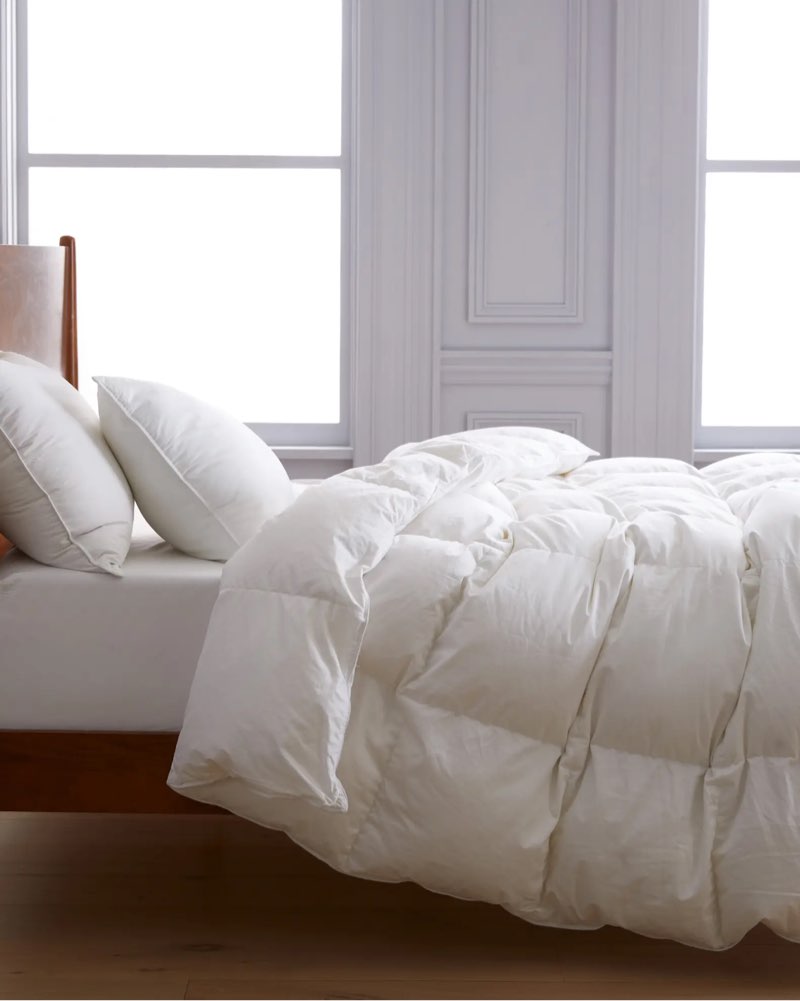 Condition photo showing Good Condition for quince,premium down comforter color:down queen 