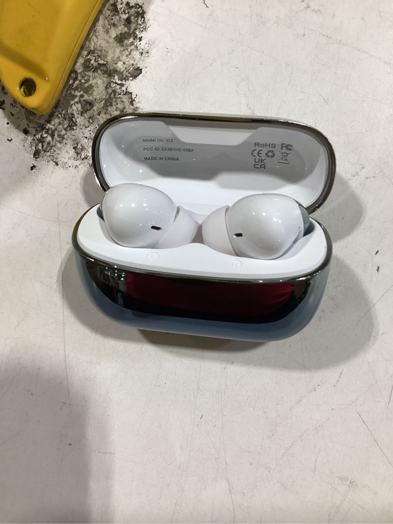 Condition photo showing New/Like New for wireless earbuds, hifi sound bluetooth 5.3 headphones with 4 enc noise mic, 56h playtime ear buds with led display, usb-c, ipx7 waterproof wireless headphones for sports workout
