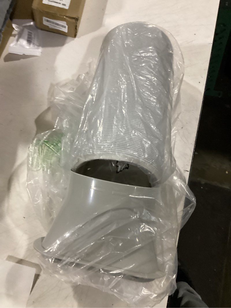 Condition photo showing Good Condition for portable ac window vent kit,adjustable air conditioner window seal kit with 5.9 inch diameter 59" length ac exhaust hose for vertical/horizontal window