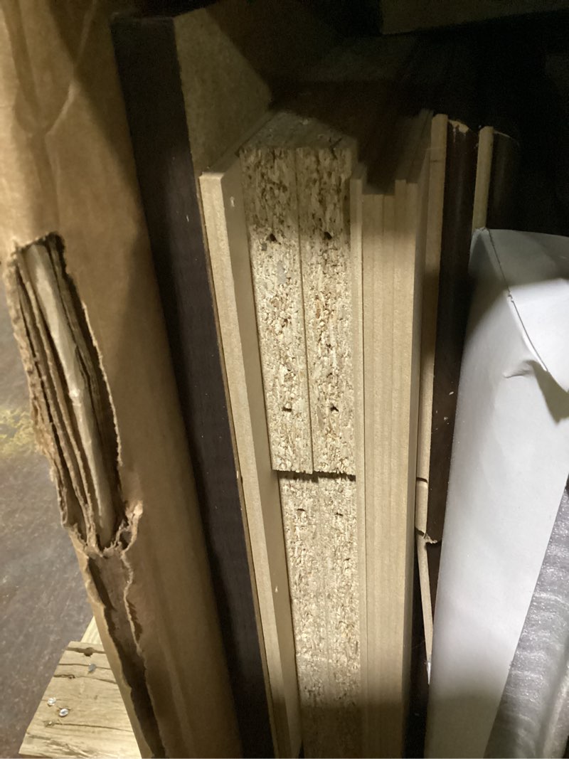 Condition photo showing New/Like New for prepac sonoma 6-drawer double dresser for bedroom, wide chest of drawers, traditional bedroom furniture, 59" wide x 17.5" deep x 29" tall, drifted gray sonoma drifted gray