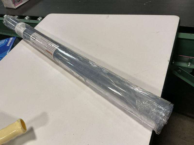 Condition photo showing Good Condition for lovepads clear table cover protector 40 x 60 inch, 1.5mm thick plastic table cover, table protector for dining room table, waterproof vinyl tablecloth table pad mat for kitchen, dresser, writing desk 40" x 60" (rectangular) clear 1.5mm