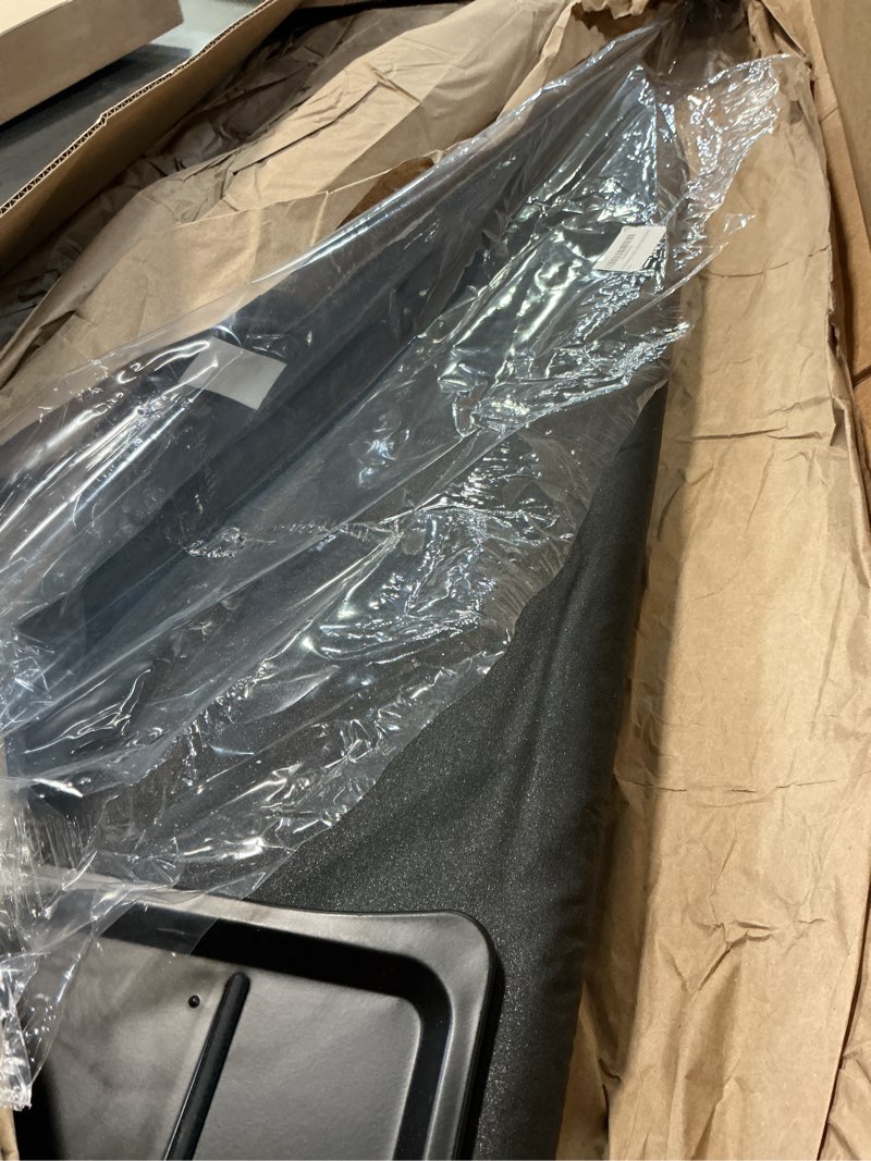 Condition photo showing Good Condition for ironing board 48x15, wide heavy duty full size iron board with retractable iron rest, blissboard sturdy frame with ultra thick padding, heat-resistant cover, height-adjustable 48"x15" black