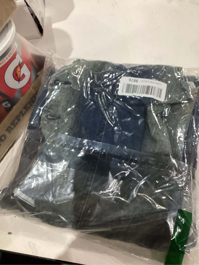 Condition photo showing New/Like New for acelyn Women’s Denim Set Vintage Denim Stretch Halter Top and Flare Jeans Outfits Summer Two Piece Outfits Dressy Pants Suits Dark Blue XX-Large
