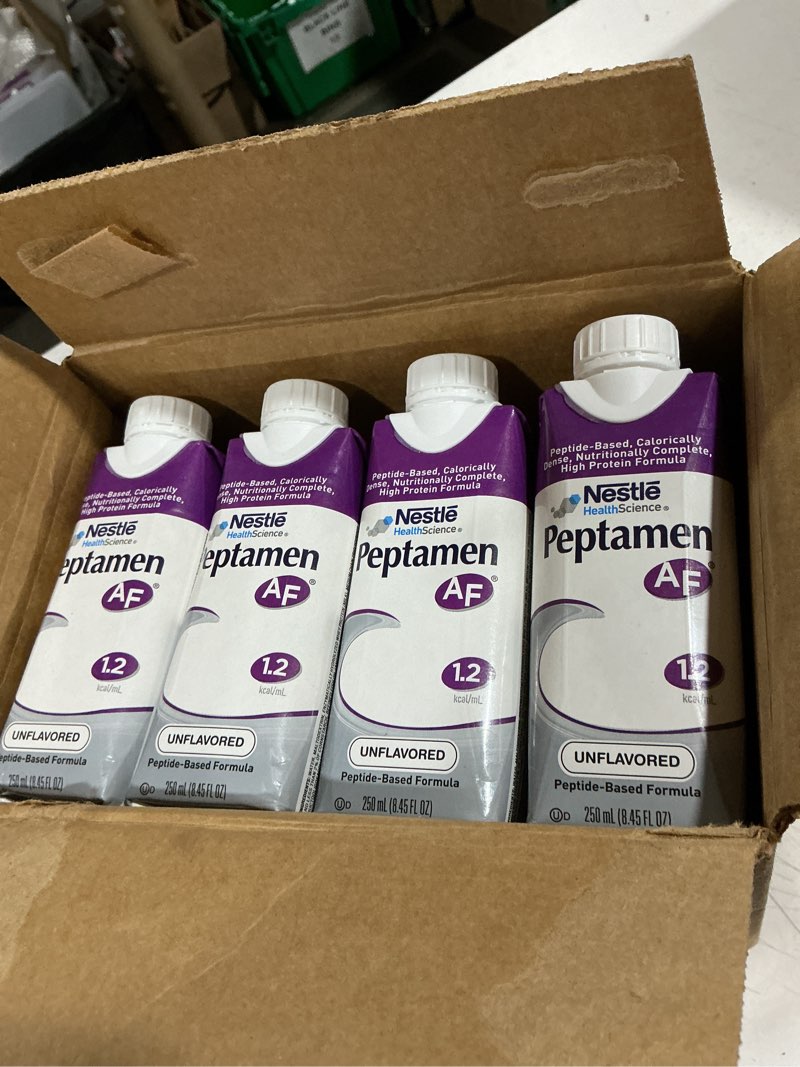 Condition photo showing Good Condition for peptamen af with prebio 8.45 fl. ounce, 24 count unflavored 8.45 fl oz (pack of 24)