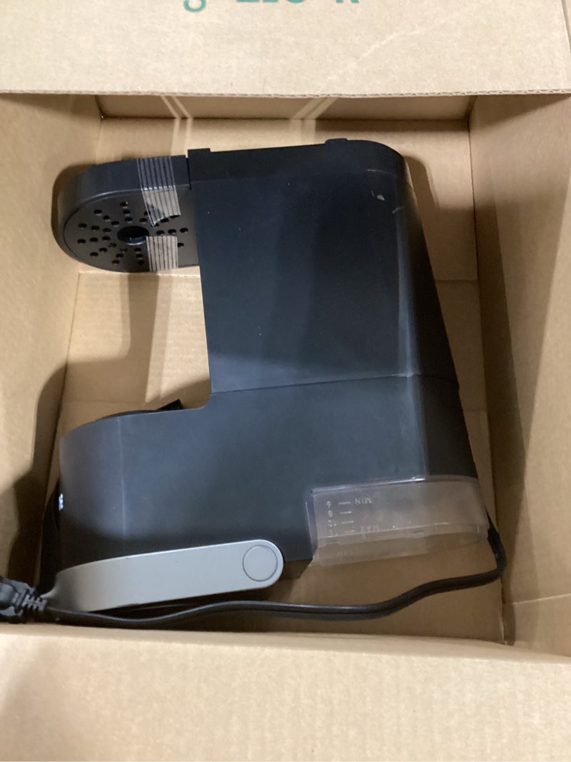 Condition photo showing As Is for Keurig K-Mini Single Serve K-Cup Pod Coffee Maker, 6 to 12oz Brew size, with Cord Storage, Perfect for Small Spaces, Black untested 