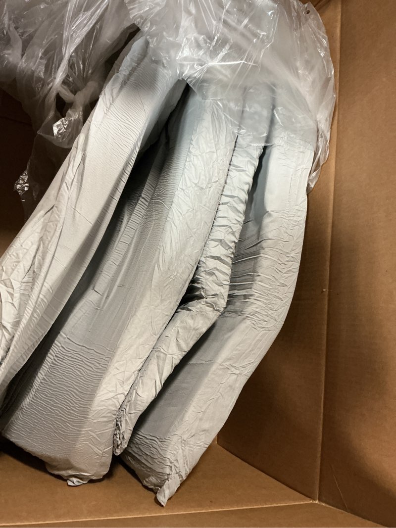 Condition photo showing Good Condition for MABOZOO 3 Inch Thick Yoga Mat, Extra Thick Gymnastics Mat With Carrying Handles for Men Women, PU Leather Anti-Tear Fitness Foam Exercise Mat for Yoga, Pilates, Stretching Army Green